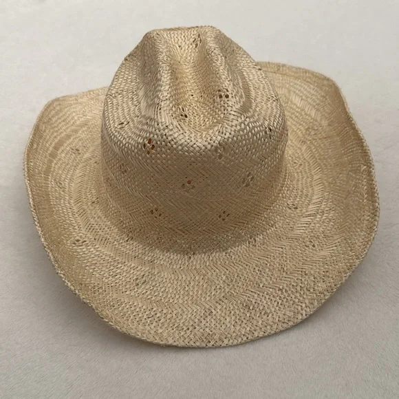 {NWT} Lack of Color | Free People Desert Rose Sisal Hemp Straw Cowboy Hat (L) - Picture 6 of 16